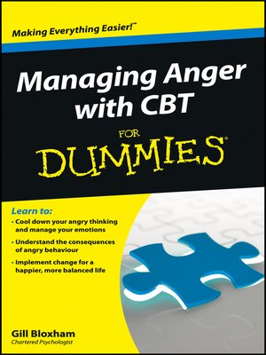 cover image of Managing Anger with CBT For Dummies
